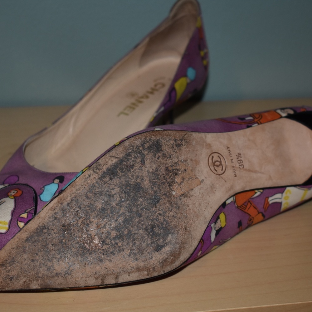 CHANEL Print Flats - Picture 4 of 4